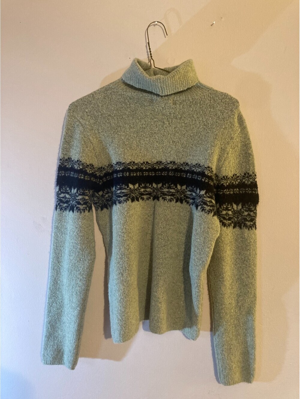 Vintage Jeanne Pierre Wool Blend Turtleneck Sweater - size M